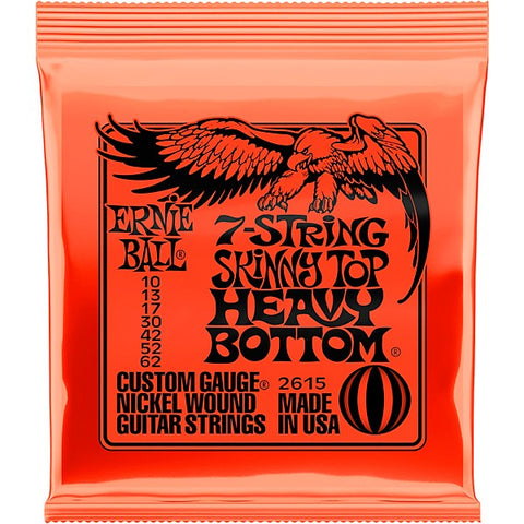 Ernie Ball STHB Nickel Wound 7-String Electric Guitar Strings 10-62