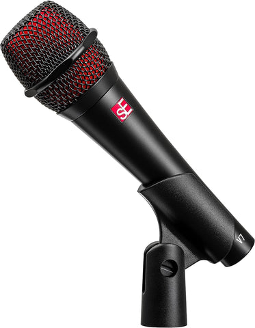 SE Electronics V7-BLK Studio Grade Handheld Microphone Supercardioid