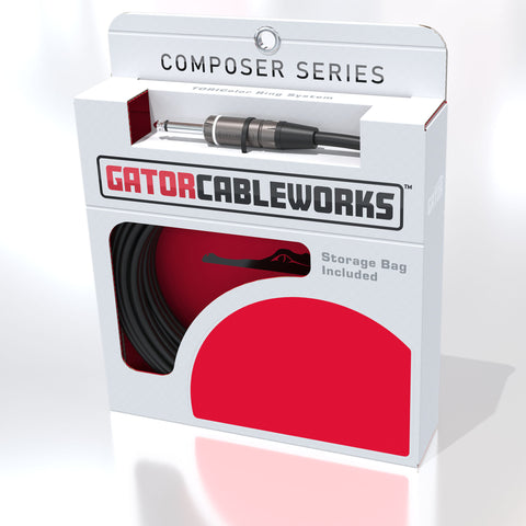 Gator Composer Series 20 Foot Strt to Strt Instrument Cable