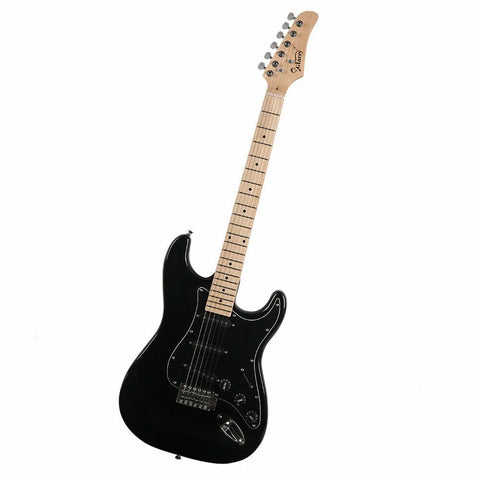 Glarry GST Electric Guitar Black