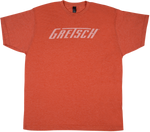 GRETSCH® LOGO MEN'S T-SHIRT, Heather Orange