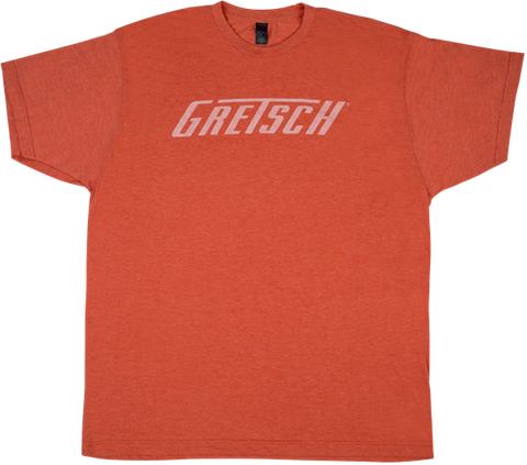 GRETSCH® LOGO MEN'S T-SHIRT, Heather Orange