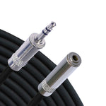 RapcoHorizon 10FT Mini Patch Cable 1/8" Male to 1/8" Female MINI3-10N0N1