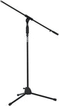 Rok-It Standard Microphone Stand with Fixed Boom Arm and Tripod Base RI-MICTP-FBM