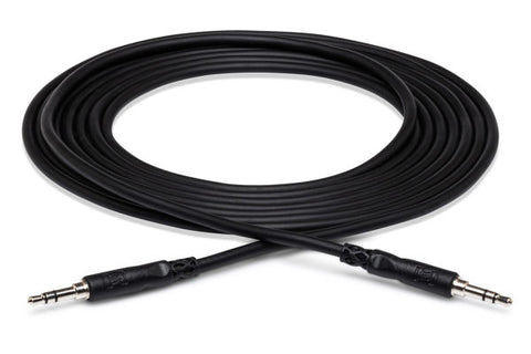 Hosa CMM-105 3.5 mm TRS to 3.5 mm TRS Stereo Interconnect Cable, 5 Feet