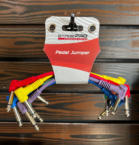 StagePRO Standard Series Pedal Jumper 6" cable
