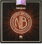 D'Addario Nickel Bronze Acoustic Guitar Strings, Medium, NB11-52