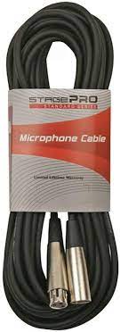 StagePro 20' Microphone Cable - XLR M to XLR F