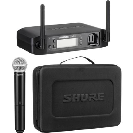 Rental - Shure GLXD24/SM58 Digital Wireless Handheld Microphone System