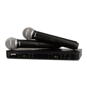Shure BLX288/PG58 Dual Channel Wireless Mic